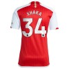 Camisolas Arsenal 2023-24 Xhaka 34 1º Equipamento Principal Manga Curta
